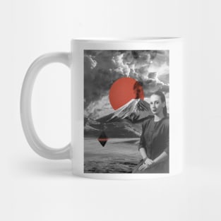 Alien Days - Surreal/Collage Art Mug